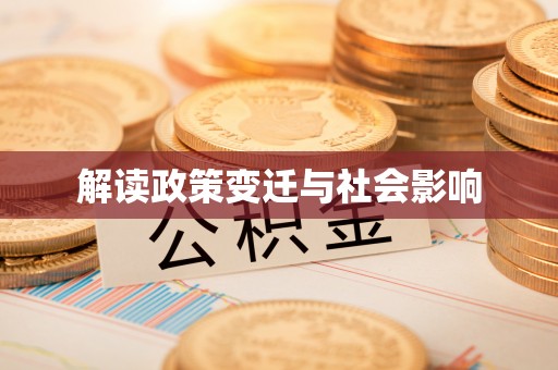 宿城解读政策变迁与社会影响