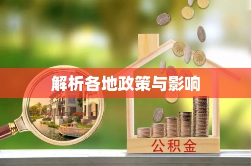 宿城解析各地政策与影响