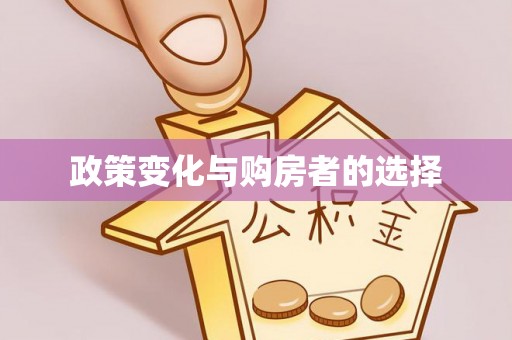 宿城政策变化与购房者的选择