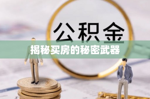 宿城揭秘买房的秘密武器