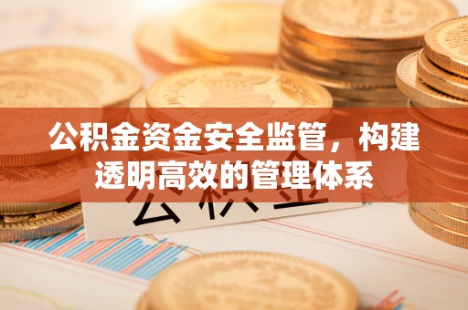 宿城公积金资金安全监管，构建透明高效的管理体系