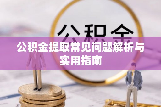 宿城公积金提取常见问题解析与实用指南