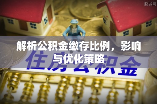 宿城解析公积金缴存比例，影响与优化策略
